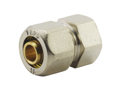 Муфта металлопластиковая обжимная FADO 20x3/4" ВР