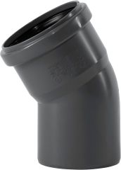 Колено ПП внутренней канализации Ostendorf Safe 75х30&deg;
