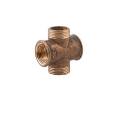Крестовина латунная KD 3/4" ВНВН