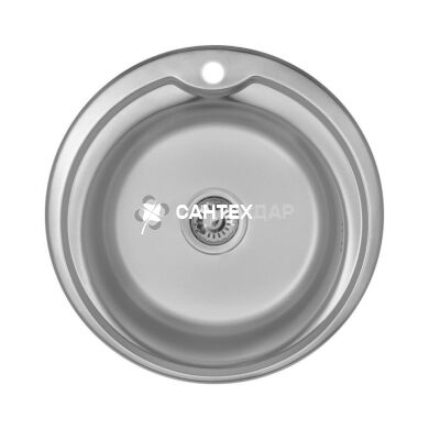 Мийка кухонна Imperial нержавійка 510-D Decor 0,6 мм