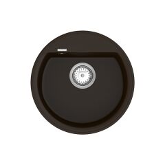 Мойка кварцевая Vankor Easy EMR 01.45 Chocolate + сифон