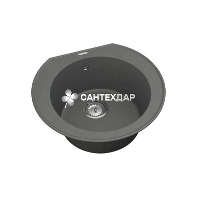 Мийка кварцева Vankor Kres KMR 01.52 gray + сифон