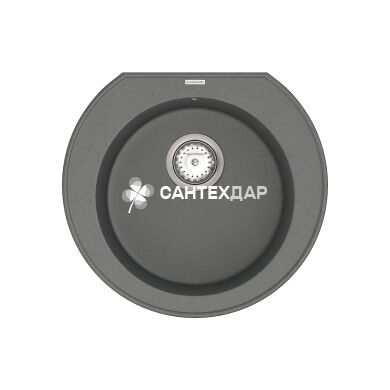 Мийка кварцева Vankor Kres KMR 01.52 gray + сифон