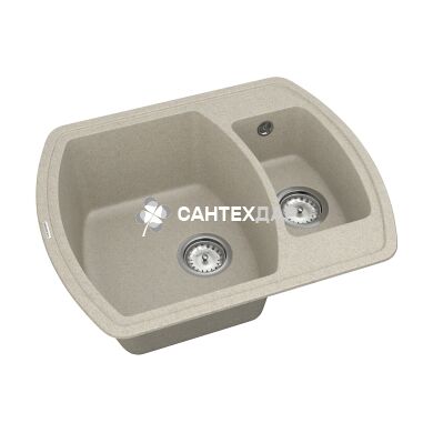 Мойка кварцевая Vankor Norton NMP 03.63 Terra + сифон