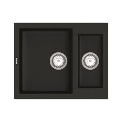 Мойка кварцевая Vankor Orman OMP 03.61 Black + сифон