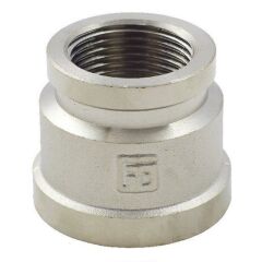 Муфта латунная переходная FADO1 1/2x1 1/4 ВВ никель