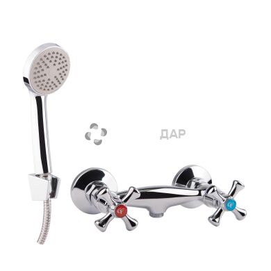 Смеситель для душевой кабины буксовый GF Italy 21-363 CRM