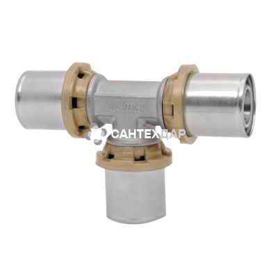 Тройник металопластиковая пресс ICMA SEMPITER&reg; 32х16х32 мм №406