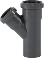 Тройник ПП внутренней канализации Ostendorf Safe 50/40х45&deg;