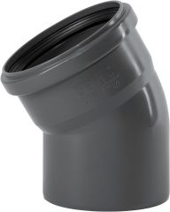 Колено ПП внутренней канализации Ostendorf Safe 160х30&deg;