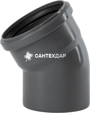 Коліно ПП внутрішньої каналізації Ostendorf Safe 160х30&deg;