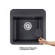 Мойка кухонная Qtap CS 5151 Beton