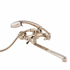 Смеситель для ванны буксовый Q-Tap Liberty ORO 140