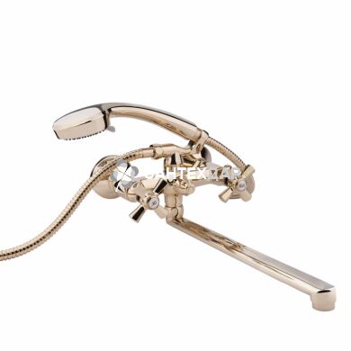 Смеситель для ванны буксовый Q-Tap Liberty ORO 140