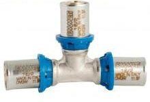 Трійник з'єднувальний перехідний Emmeti 32х20х32 мм