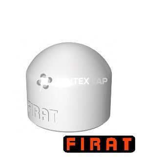 Заглушка ППР Firat 25 мм белая 25 мм