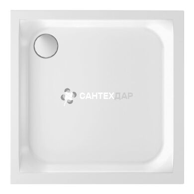 Душовий піддон Q-tap UNISQUARE 309915 квадратний 90x90 низький акрил