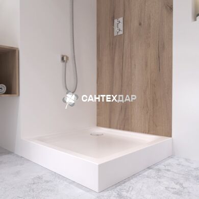Душовий піддон Q-tap UNISQUARE 309915 квадратний 90x90 низький акрил