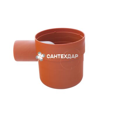 Корпус трапа Styron STY-501-3 горизонтальный выпуск сухой затвор