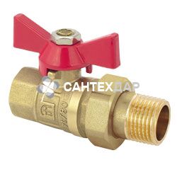 Кран-американка АБ Эко 3/4" прямой