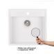 Мийка кухонна Qtap CS 5250 WHI