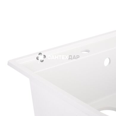 Мийка кухонна Qtap CS 5250 WHI