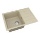 Мойка кварцевая Vankor Easy EMP 02.62 Beige + сифон