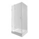Душова кабіна Q-tap CAPRICORN CRM1018RC6 і піддон UNIRECT 301815 прямокутний 100x80