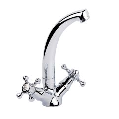 Смеситель кухонный буксовый Q-Tap Mayfair CRM 272 резина