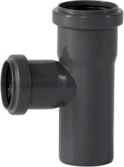 Тройник ПП внутренней канализации Ostendorf Safe 50/40х87&deg;