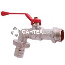 Кран шаровый водорозборный Valvo 3/4" НР ручка