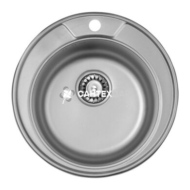 Мийка кухонна ULA 7104 ZS нержавіюча Micro Decor 0.8 мм