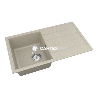 Мойка кварцевая Vankor Easy EMP 02.76 Terra + сифон