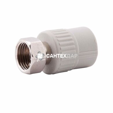 Муфта с накидной гайкой ППР Alfa Plast 20х1/2" ВР