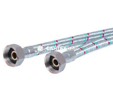 Подводка гибкая SD PLUS для воды в нержавеющей оплетке 1/2" ВВ 1,5 м