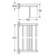 Поличка Grohe BauCosmopolitan 40462001