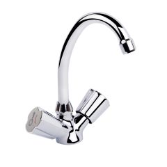 Смеситель кухонный буксовый Q-Tap Mix CRM 271 резина