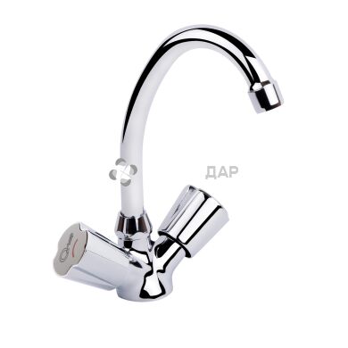 Смеситель кухонный буксовый Q-Tap Mix CRM 271 резина