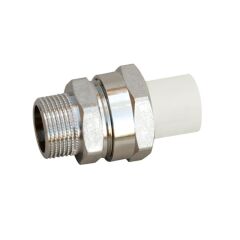 Соединение разборное PPR Blue Ocean 25х3/4" НР универсальное