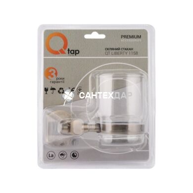 Стакан настенный QT Liberty ANT 1158