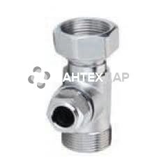 Тройник металлопластиковый пресс для коллектора под термометр Emmeti