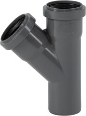 Тройник ПП внутренней канализации Ostendorf Safe 50/50х45&deg;