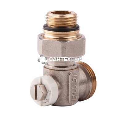 Вентель простой Icma 1/2" со встроенной термостатической группой №917 заднее подключение