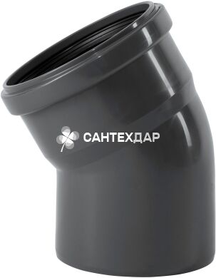 Коліно ПП внутрішньої каналізації Ostendorf Safe 110х30&deg;