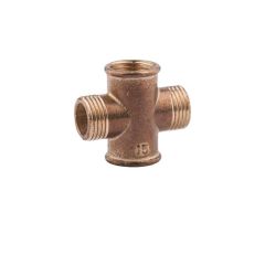 Крестовина латунная KD 1/2" ВНВН