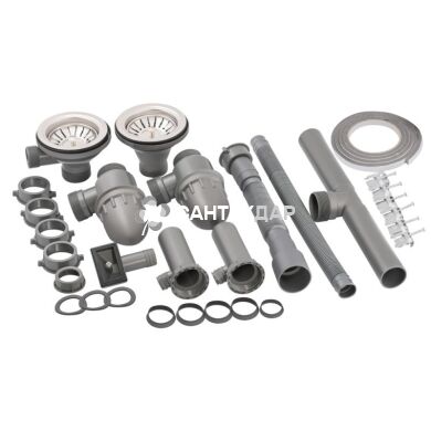 Кухонная мойка из нержавейки Qtap 7843-B Micro Decor 0,8 мм