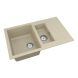 Мийка кварцева Vankor Orman OMP 04.80 Beige + сифон