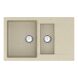 Мийка кварцева Vankor Orman OMP 04.80 Beige + сифон