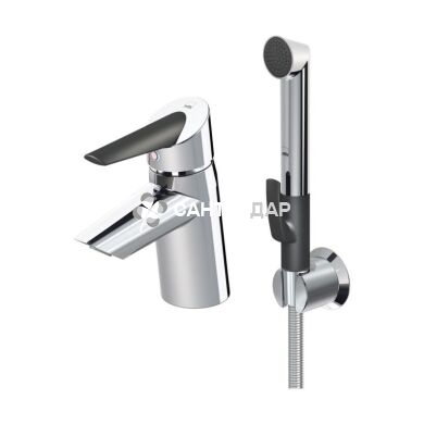 Смеситель для умывальника Oras Optima 2712F с гигиеническим душем