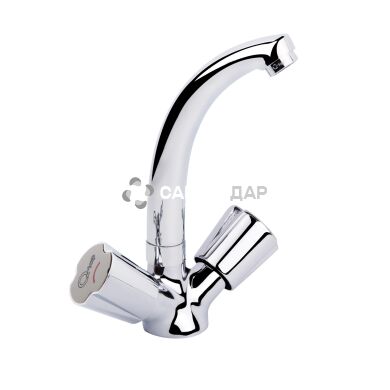 Смеситель кухонный буксовый Q-Tap Mix CRM 272 резина